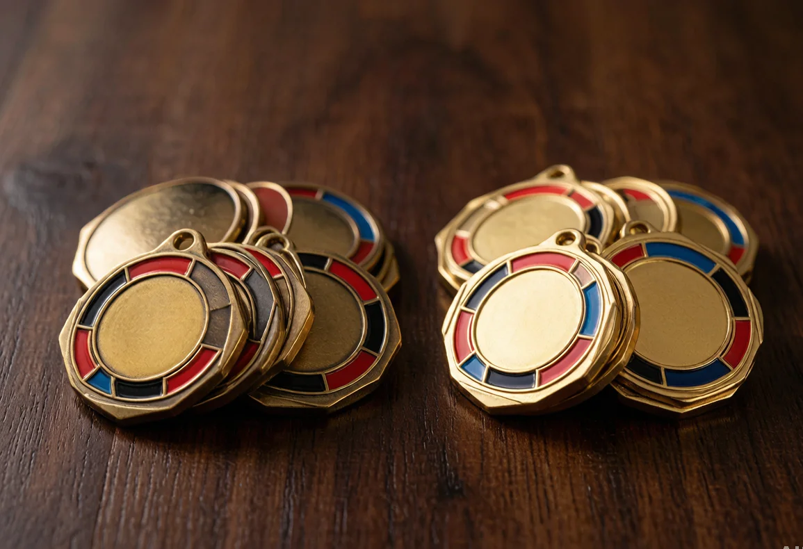 Brass vs Zinc Alloy Medals: Which Material Is Better for Custom Awards?