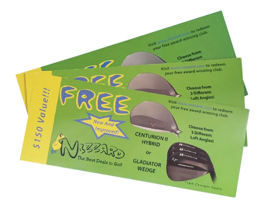 Custom Coupons & Vouchers
